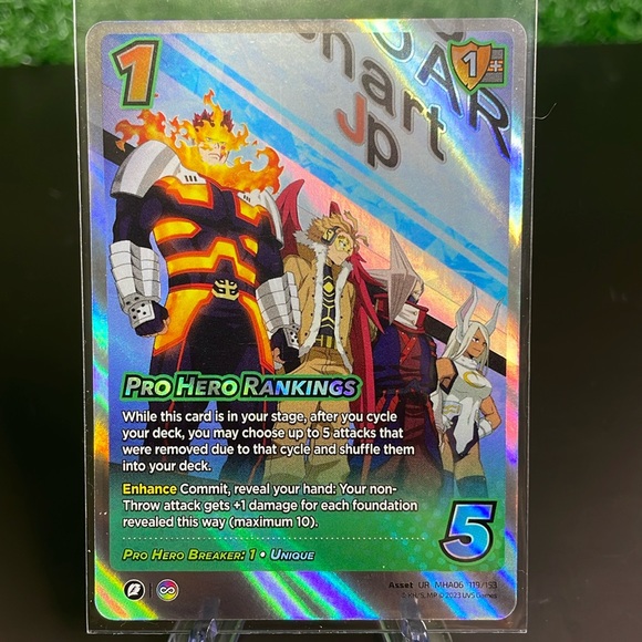 11. My Hero Academia JET BURN Game Cards Lot of 11 - Picture 1 of 11
